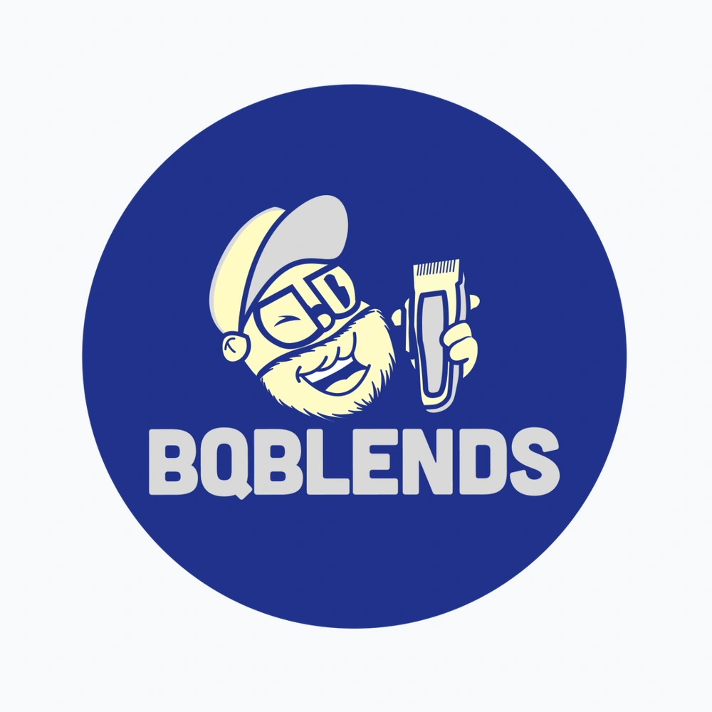 BQ Blends Circular Mascot Badge