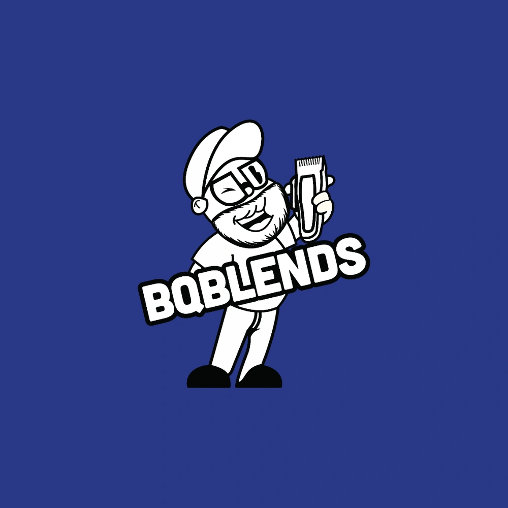 BQ Blends Black and White Line Art Iteration
