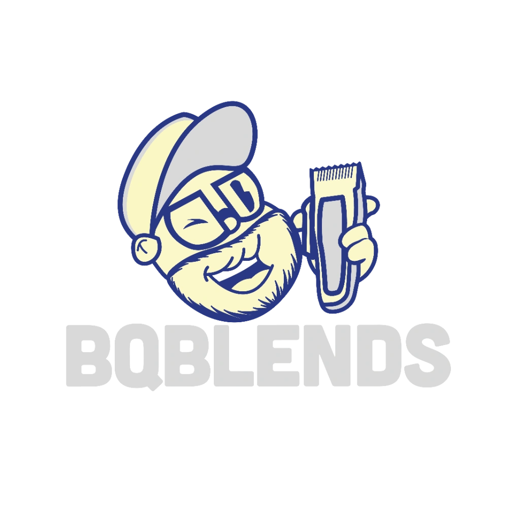 BQ Blends Rubberhose Barber Mascot Logo