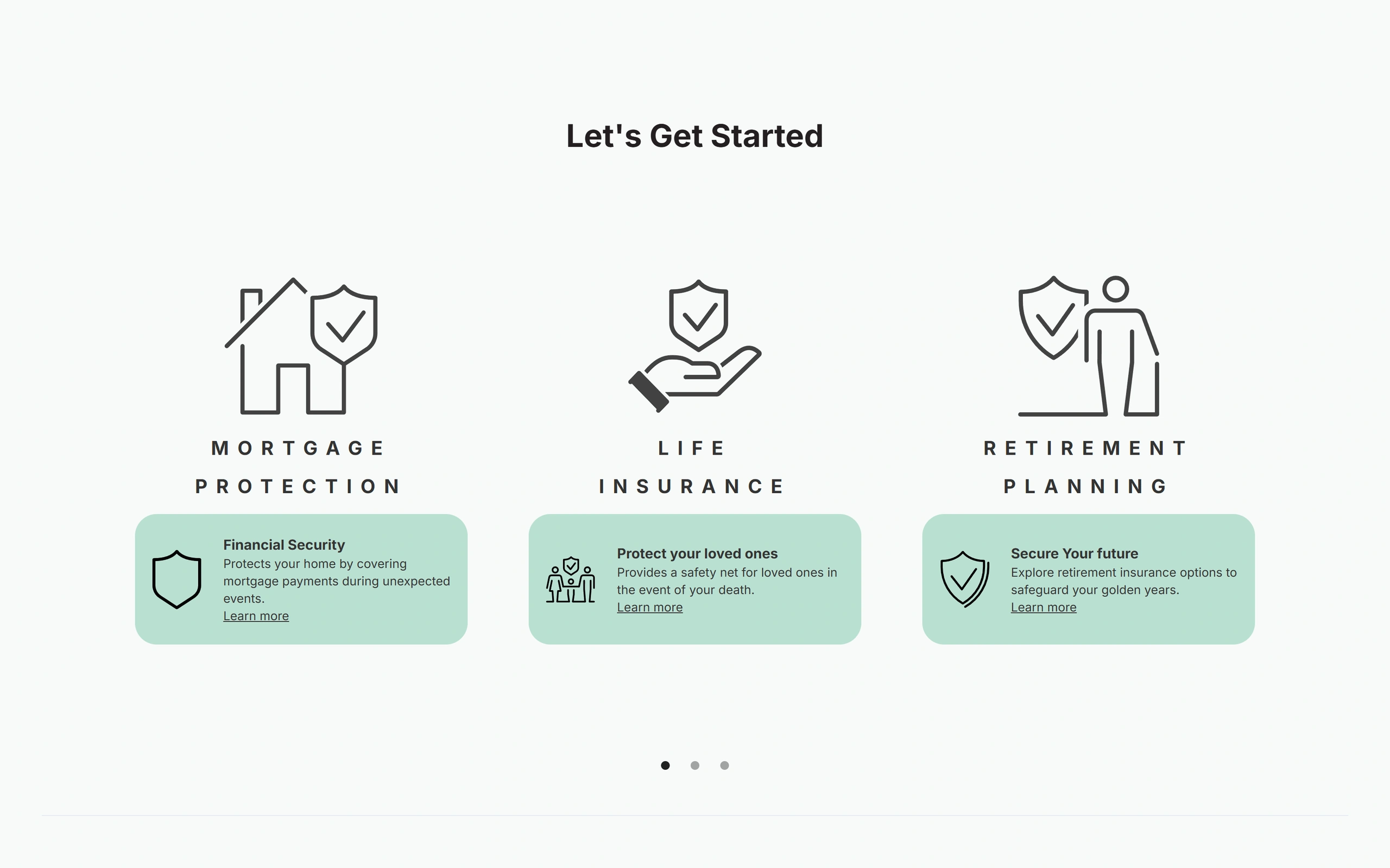 Carrillo Master Agency Interactive Service Slider Section