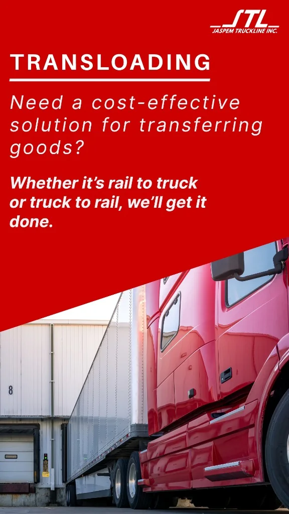 Jaspem Transloading vertical story layout