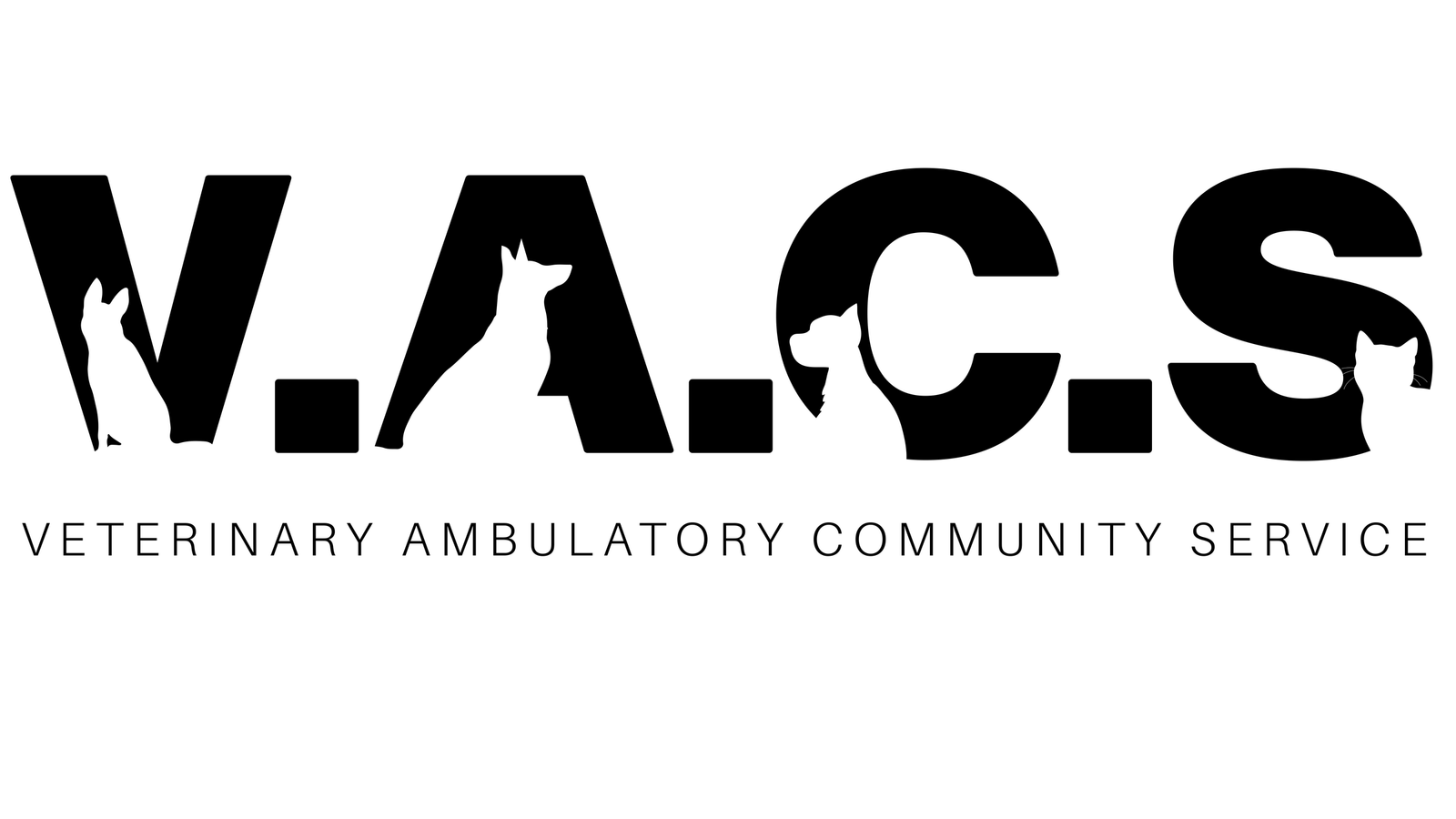 V.A.C.S. Master Black Logo Lockup